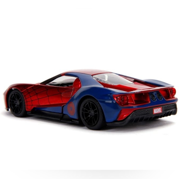 Jada Marvel Spider-Man Ford GT Car NWT - Picture 7 of 12
